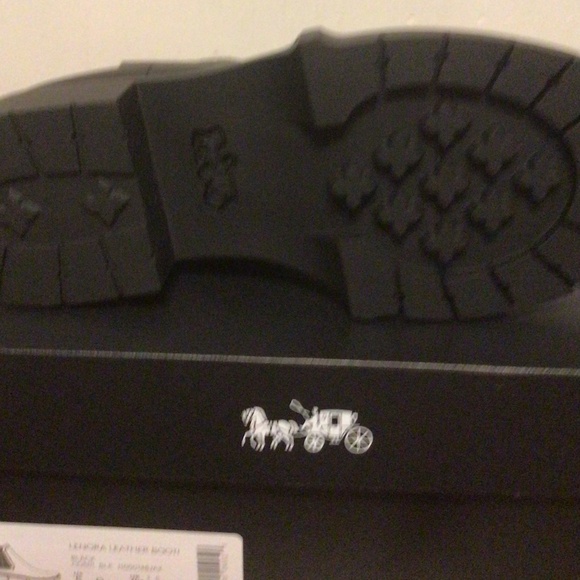 COACH LENORA LEATHER BOOTI SZ5 NIB - Picture 2 of 7